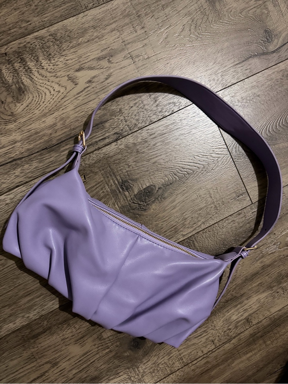 Lavender Shoulder Bag - Sleek Women’s Hobo purse
